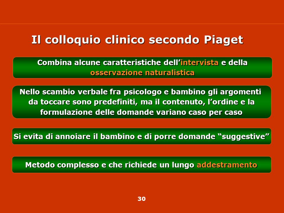 OSSERVARE E VALUTARE IL COMPORTAMENTO INFANTILE L osservazione